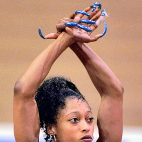 Gail Devers Nails It from The Olympics in Pop Culture | E! News